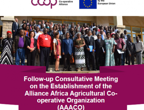 Establishment of the Alliance Africa Agricultural Co-operative Organization (AAACO) Report is now published and can be accessed through 👎